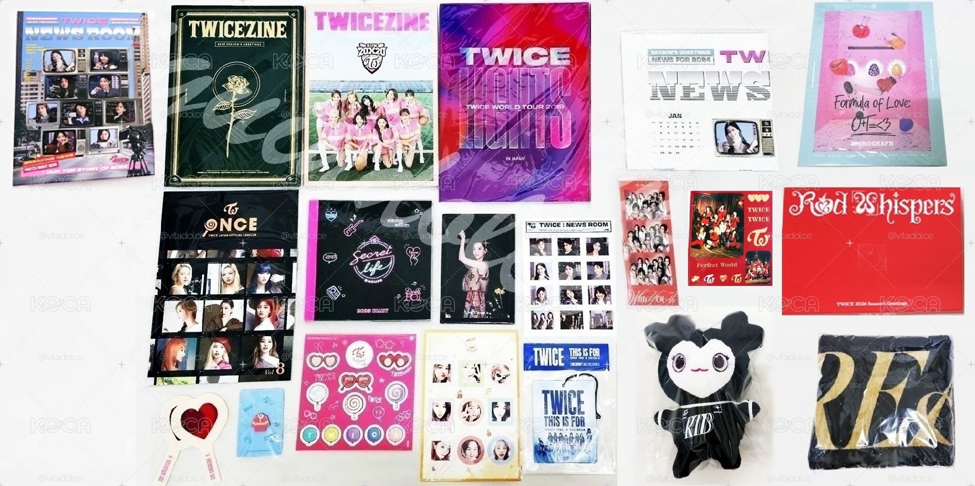 TWICE GOODS 官方周邊寫真書 PHOTOBOOK TWICEZINE LOVELY 編號見圖三 💫