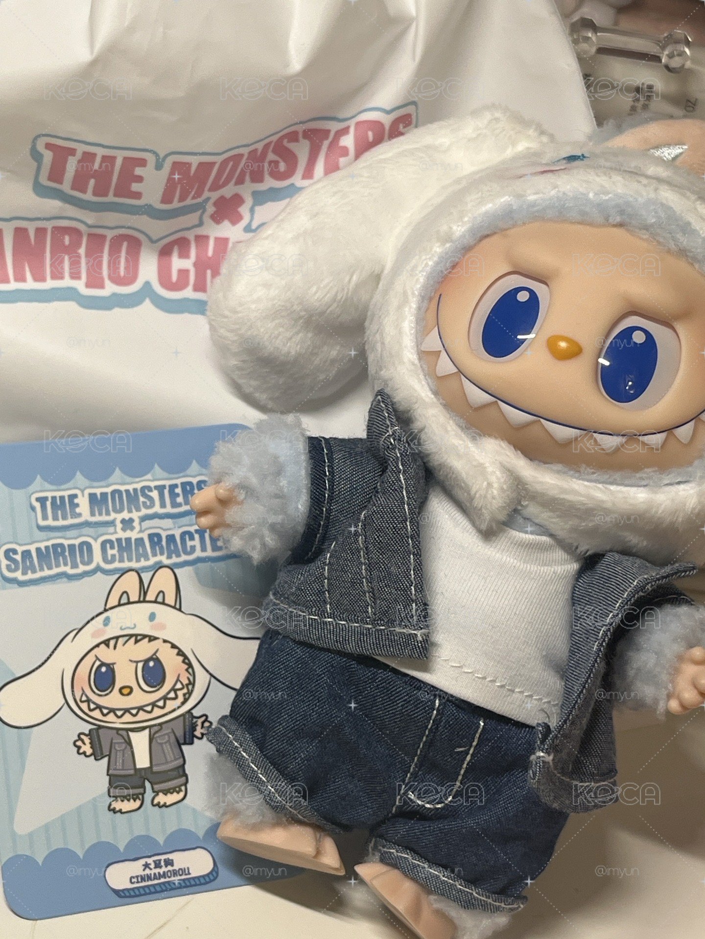 THE MONSTERS×三麗鷗家族系列吊飾 大耳狗
