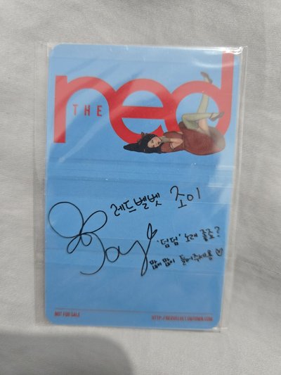 RedVelvet The Red JOY小卡
