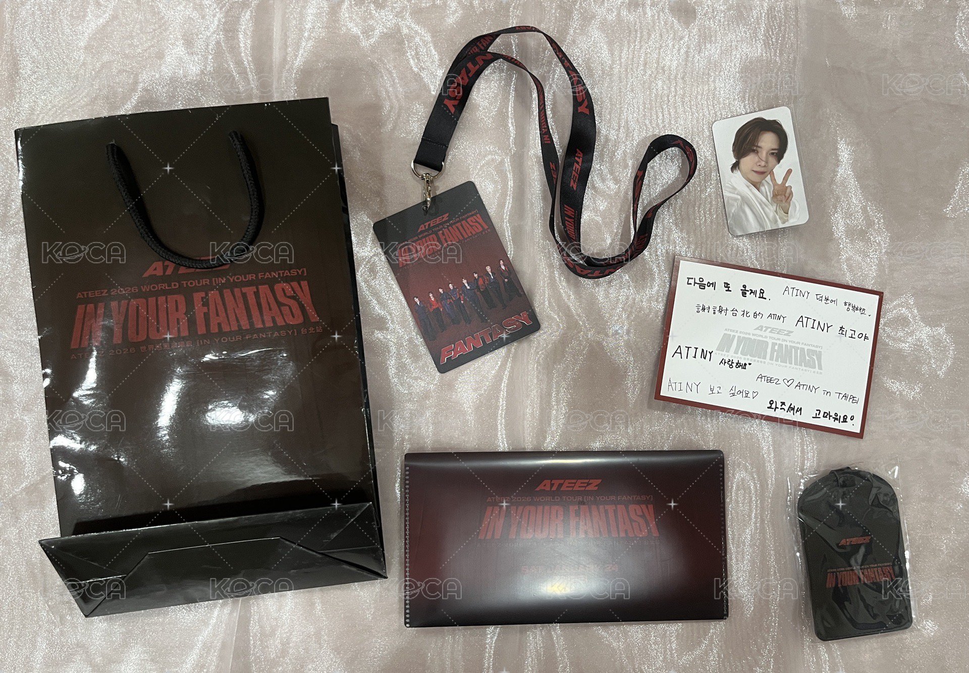 IN YOUR FANTASY  IYF 台北場入場禮 / IN YOUR FANTASY 亞洲/行李吊牌 識別證