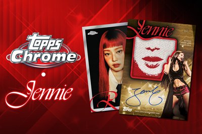 Topps Chrome Jennie 全新未拆