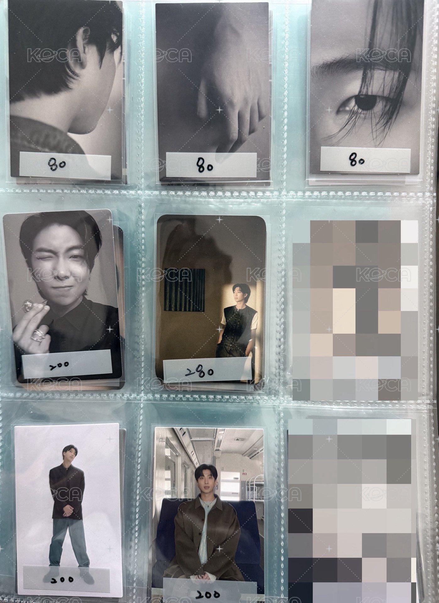 RM 南俊 indigo 整套卡
