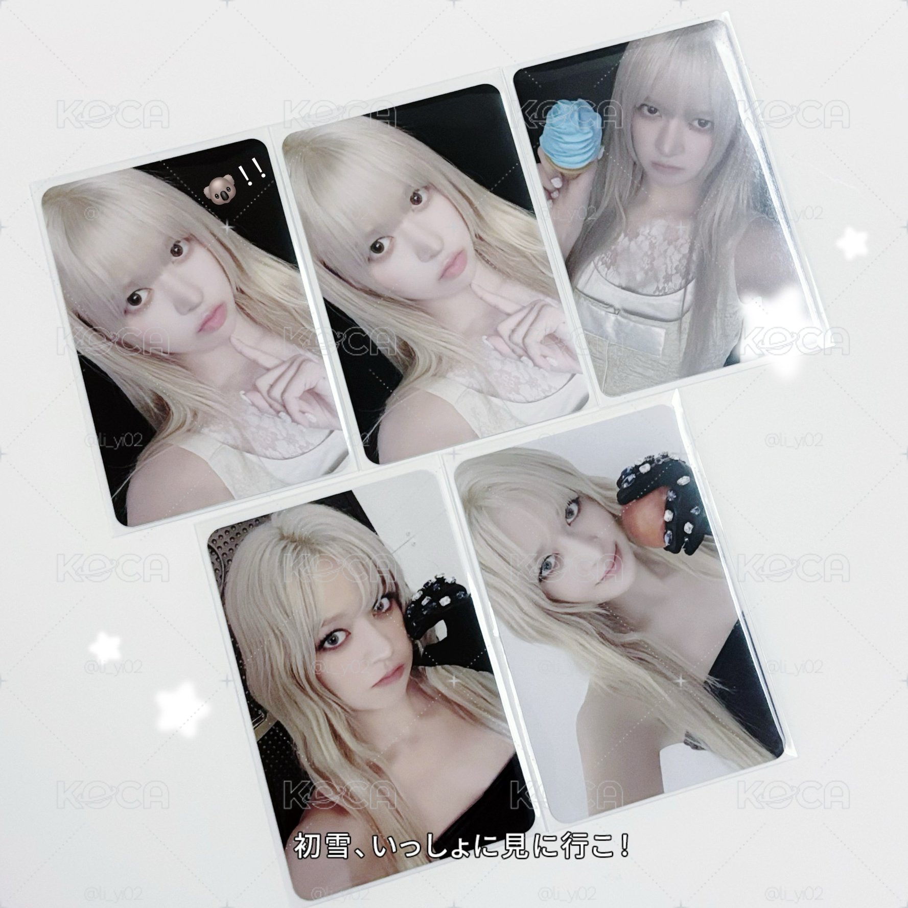 NMIXX_LILY_BLUE VALENTINE🩵_專卡（現貨）