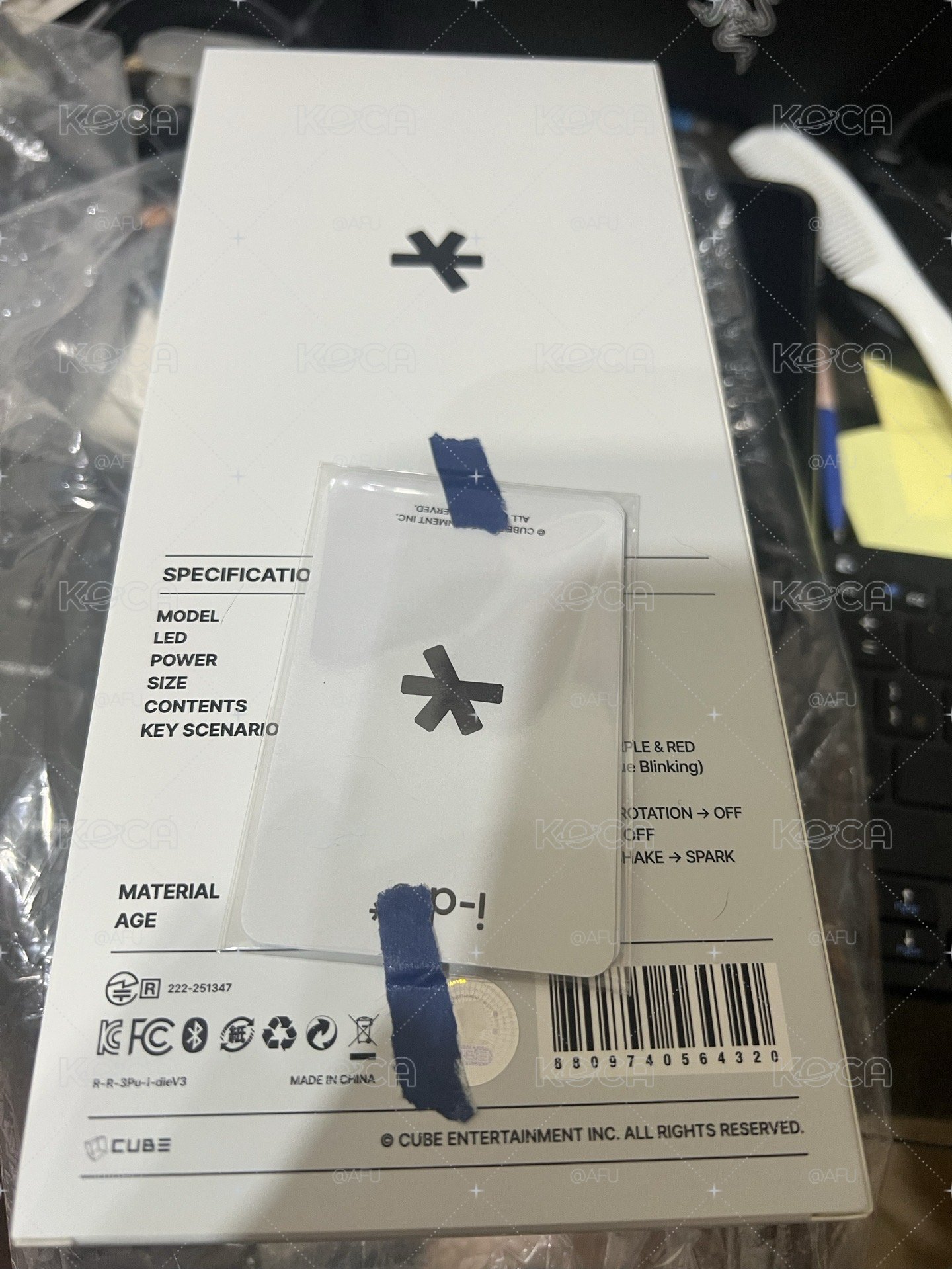 三代手燈+手燈卡+演唱會入場卡