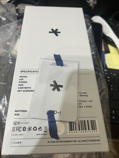 三代手燈+手燈卡+演唱會入場卡