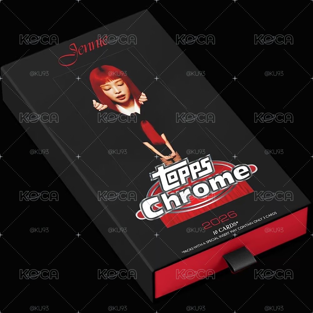 預購 2026 Topps Chrome x Jennie 盲盒