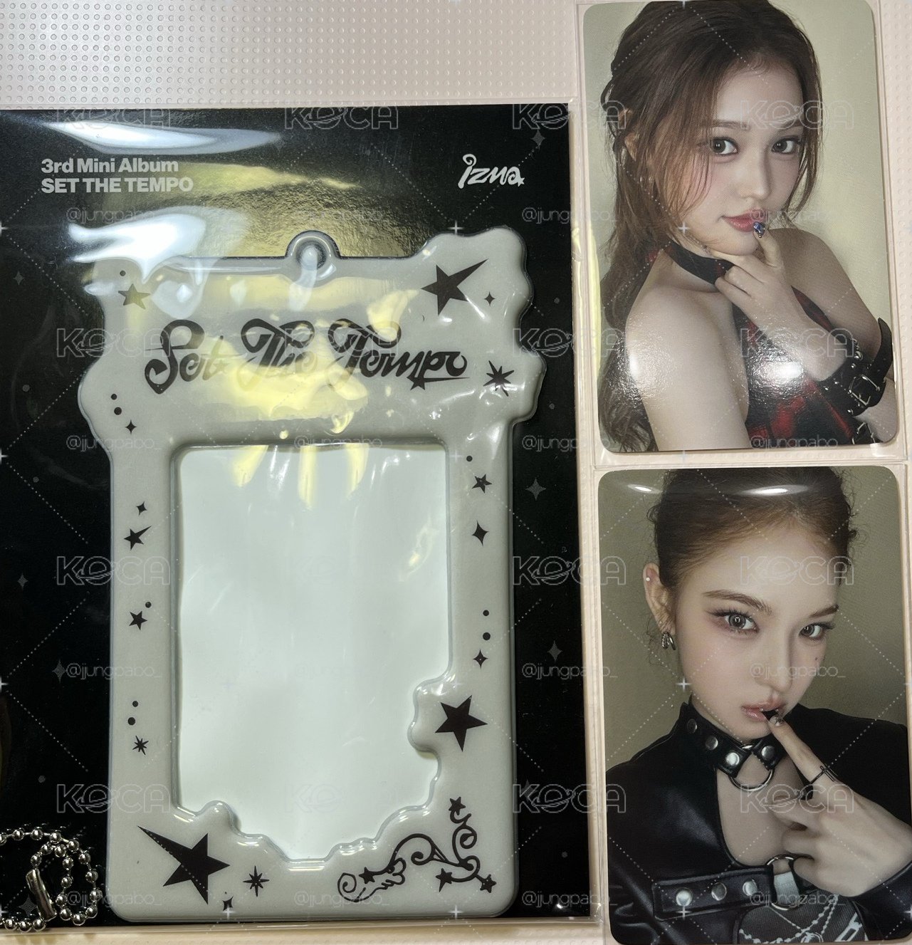 izna 迷三快閃店卡套卡