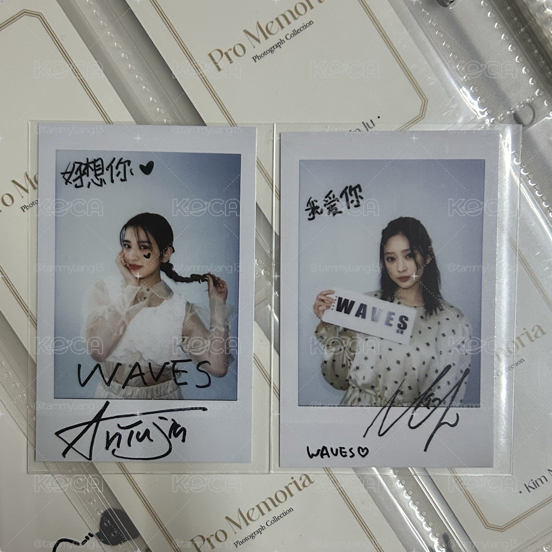 WAVES漫潮 印簽拍立得 安、珉