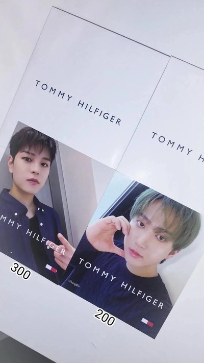 彬辰城玟 TOMMY HILFIGER明信片