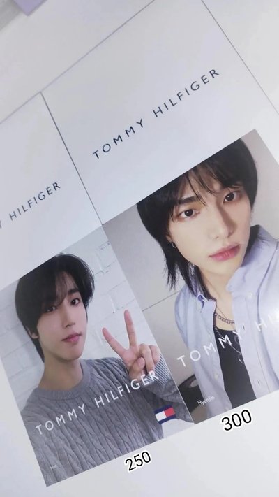 彬辰城玟 TOMMY HILFIGER明信片