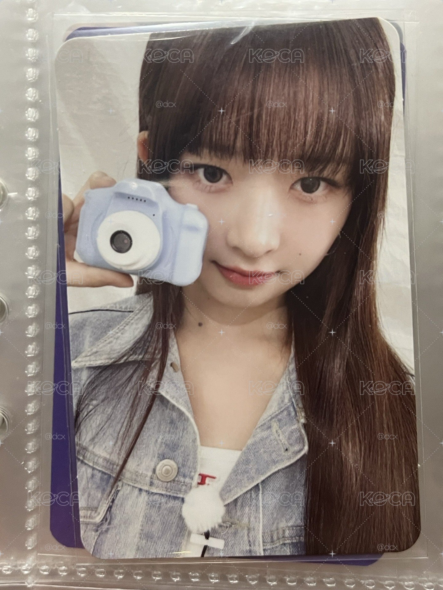 IVE 直井怜 Rei 2024 Fancon Day2 限定入場卡 相機怜