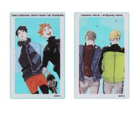 排球少年！！展 挑戰者們 壓克力透卡組［日向翔陽＆影山飛雄＆月島蛍／宮侑＆宮治］