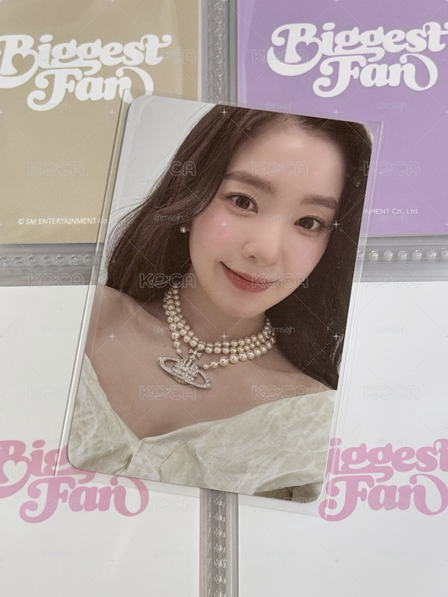 Irene biggest fan 外套卡