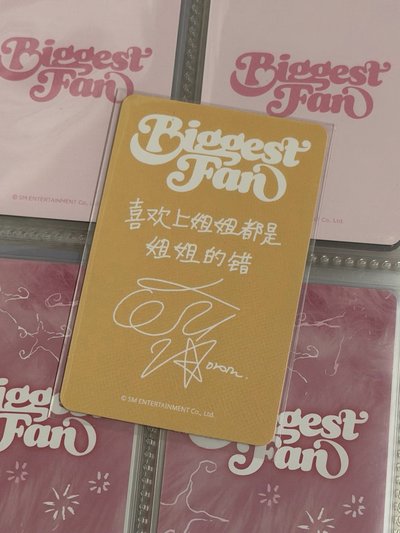 Irene biggest fan,I will小卡