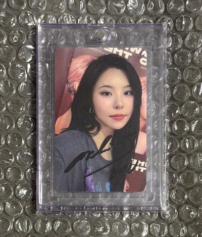 輝人 BEYOND 世巡 高雄場 親簽小卡