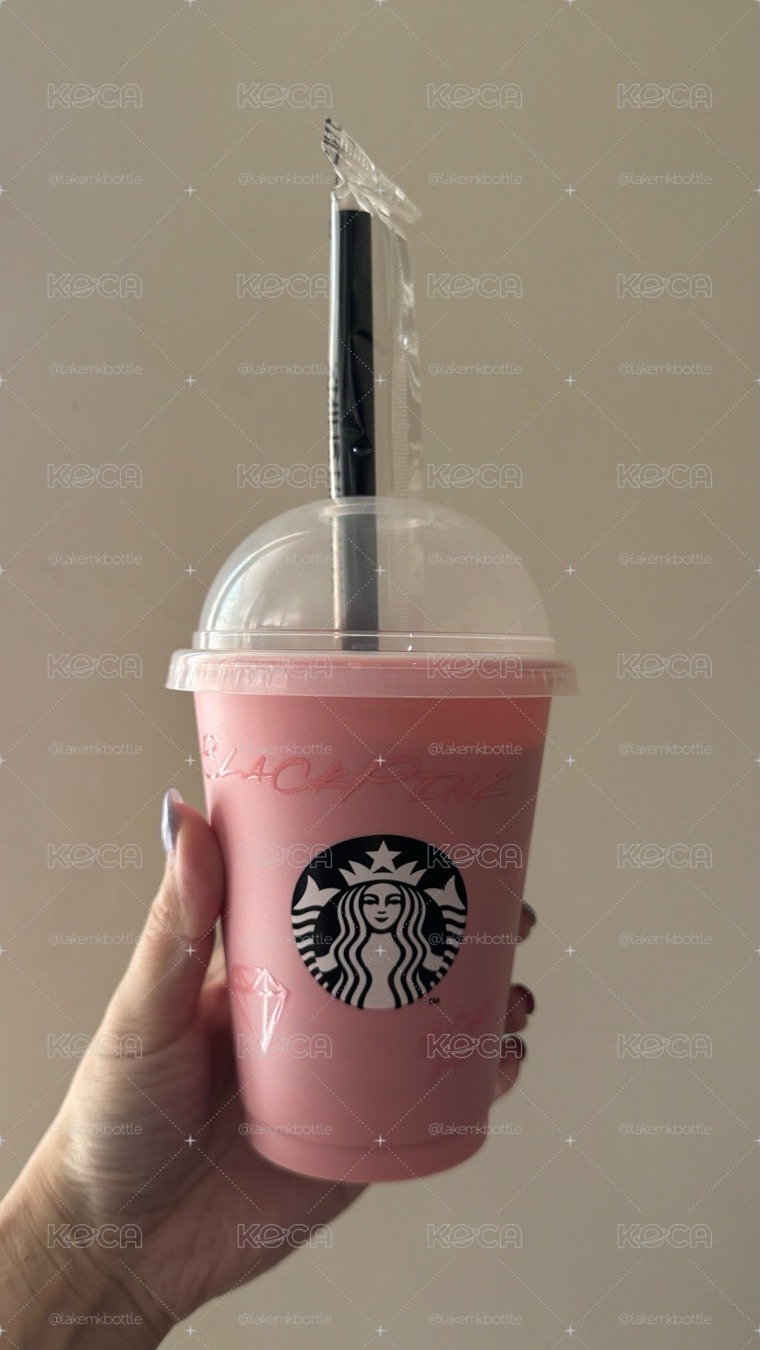 BLACK PINK 星巴克聯名冷水杯組