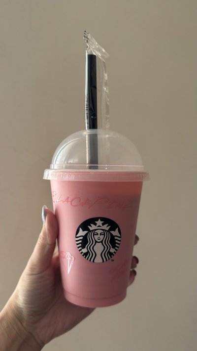 BLACK PINK 星巴克聯名冷水杯組