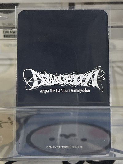 AESPA 正規一 sw 幸運卡 校服冬 20$起標（有鑒定紀錄）