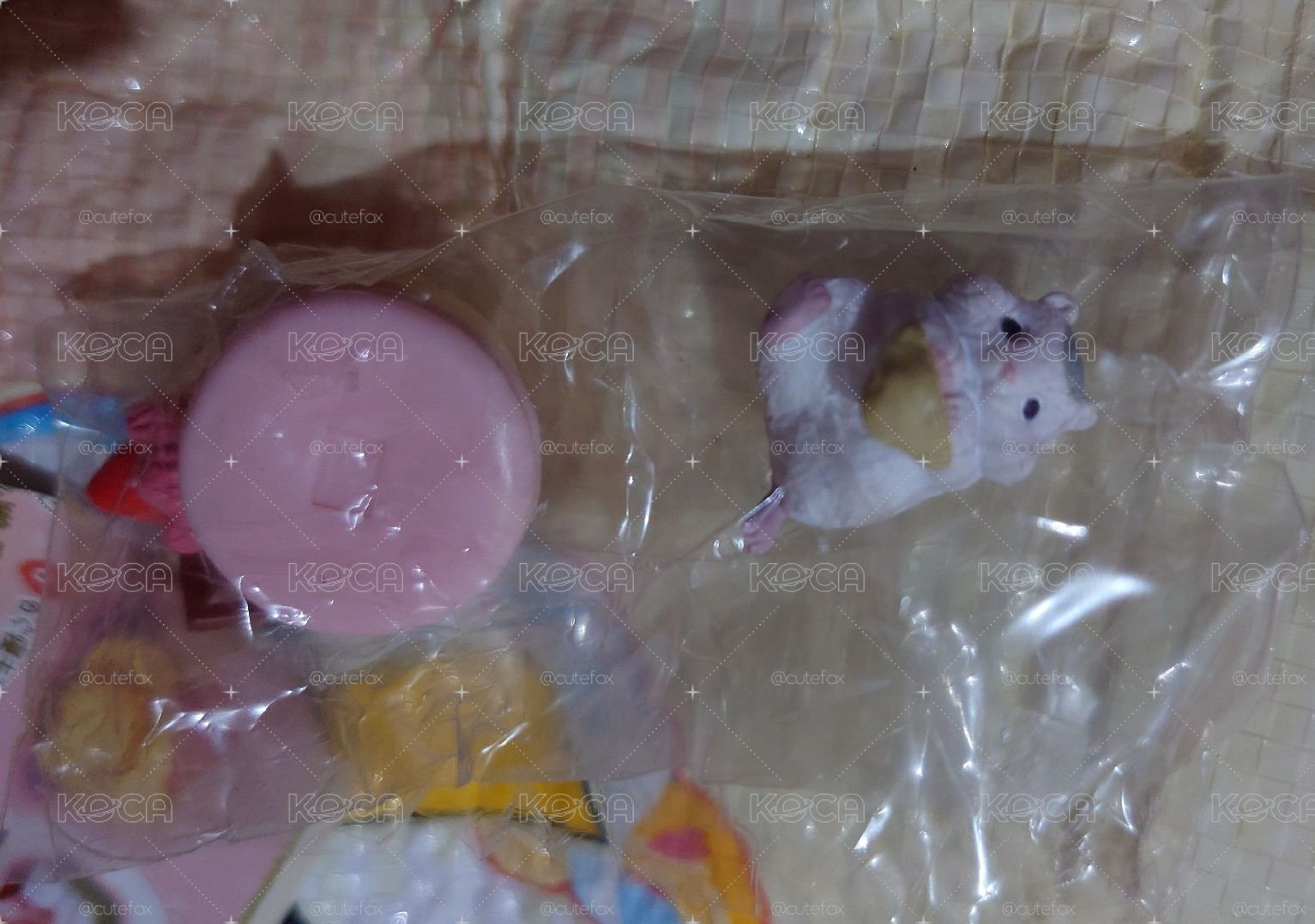 倉鼠 扭蛋 殼 紙 包裝未拆 全新