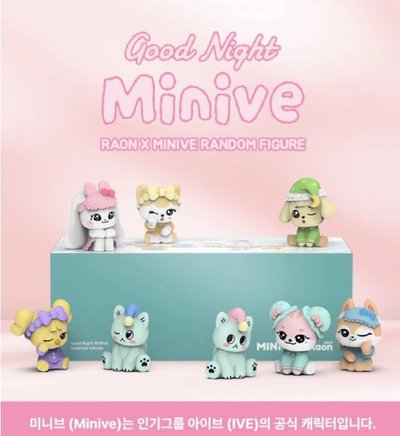 MINIVE x MintRaon 睡衣系列盲盒公仔 現貨