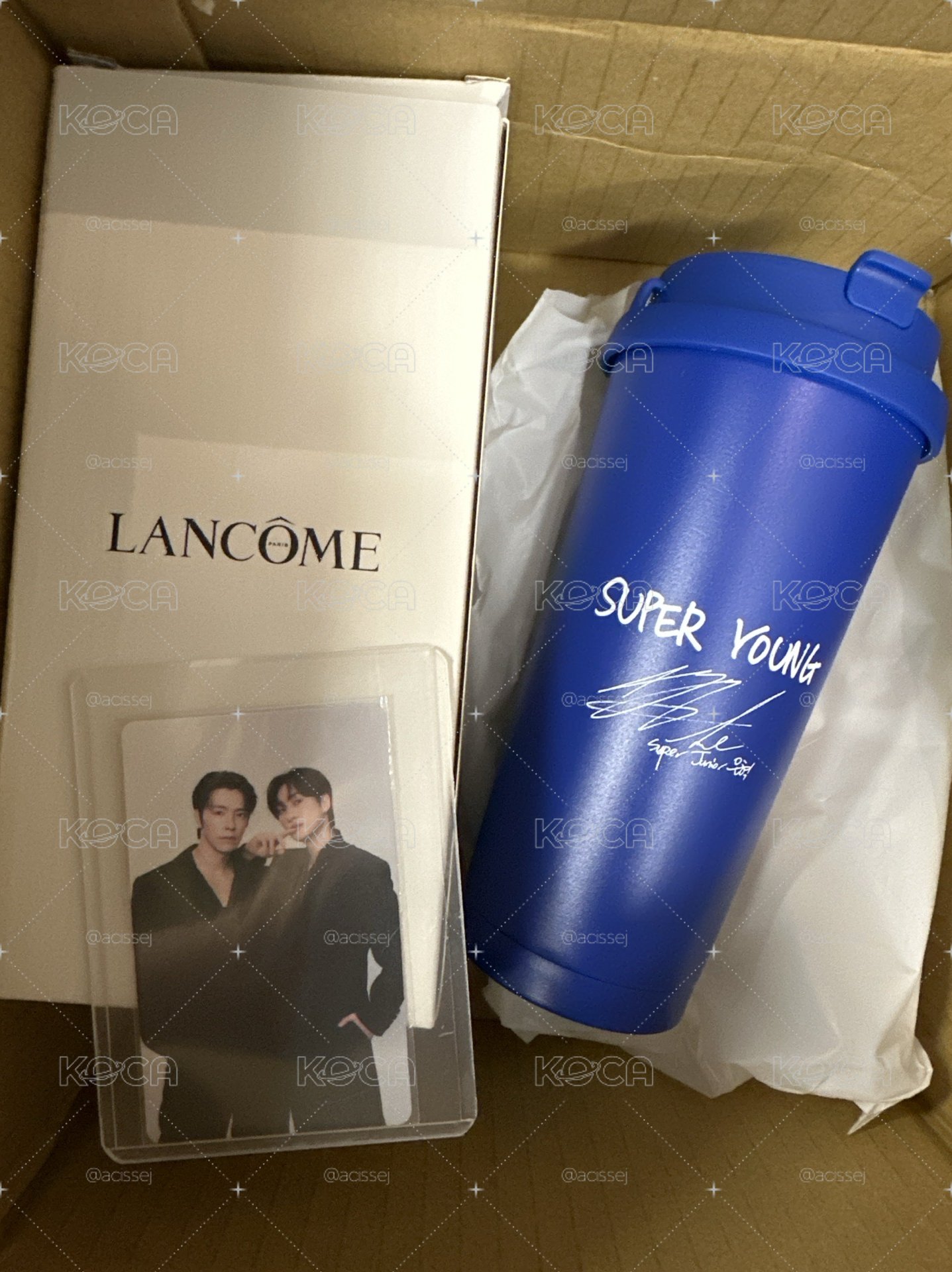 蘭蔻 限定杯子跟小卡 D&E 赫海