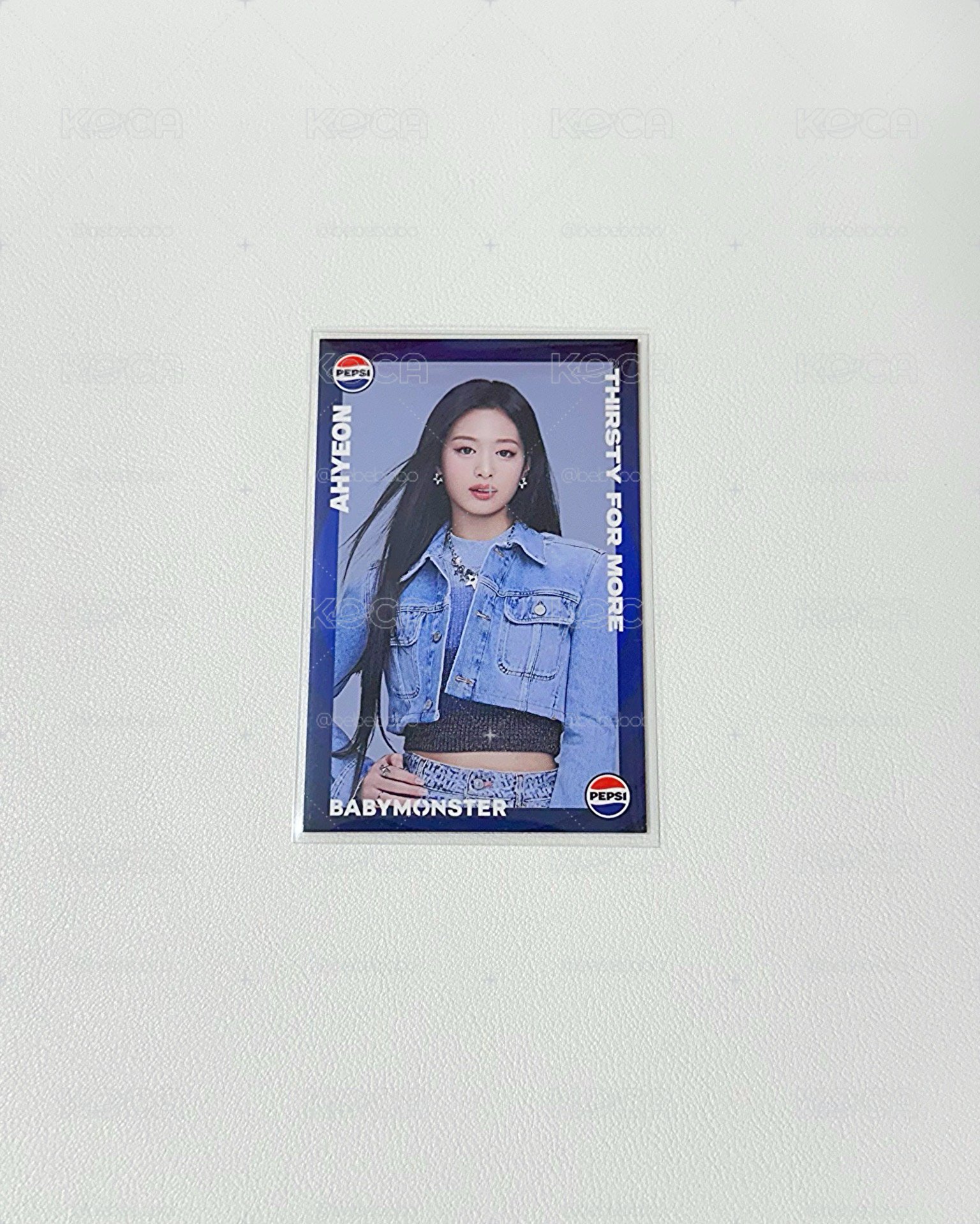 AHYEON |百事可樂代言卡