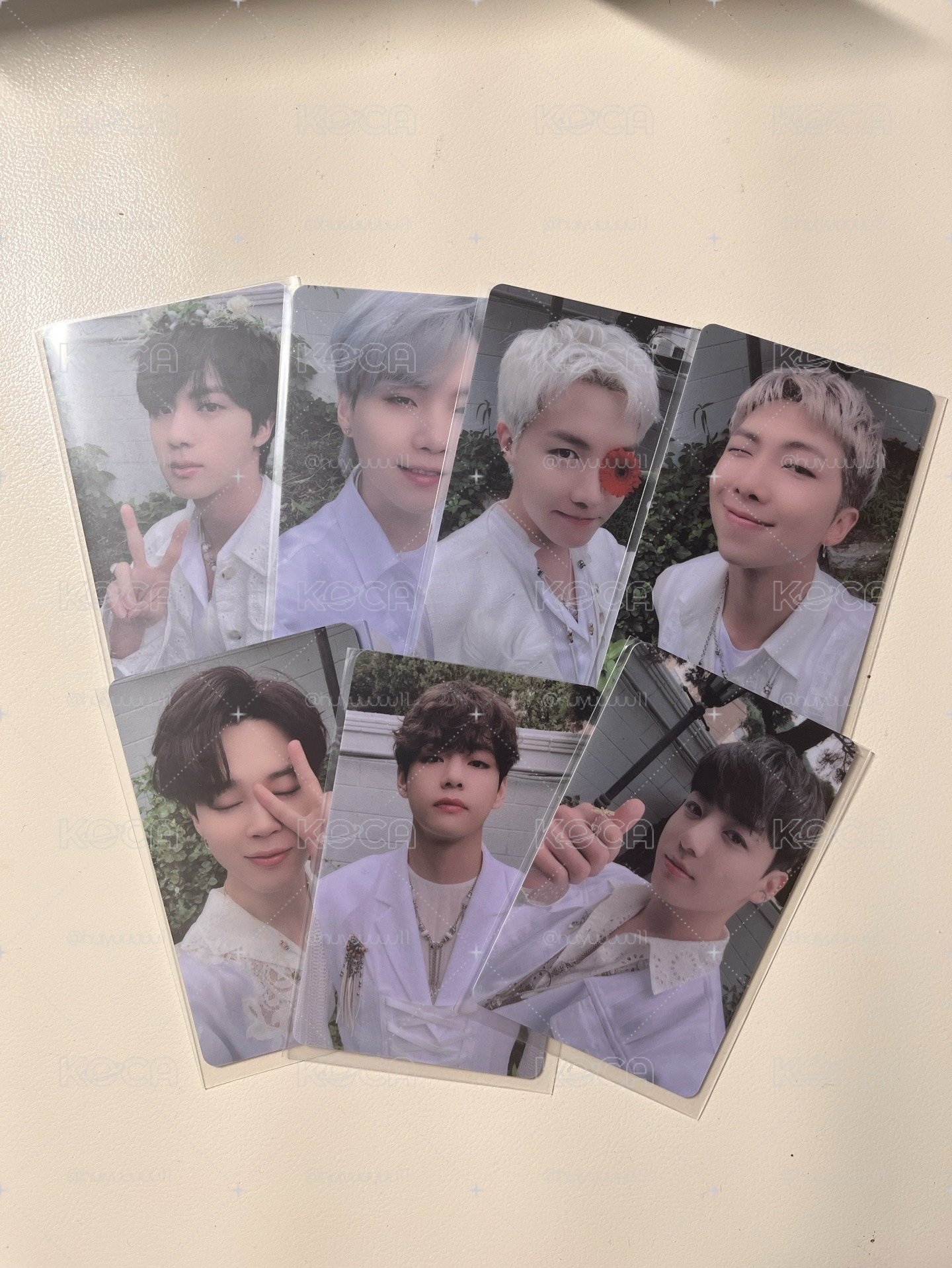 BTS pst特典卡一套
