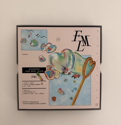 SEVENTEEN 10TH MINI ALBUM ‘FML’ 克拉盤
