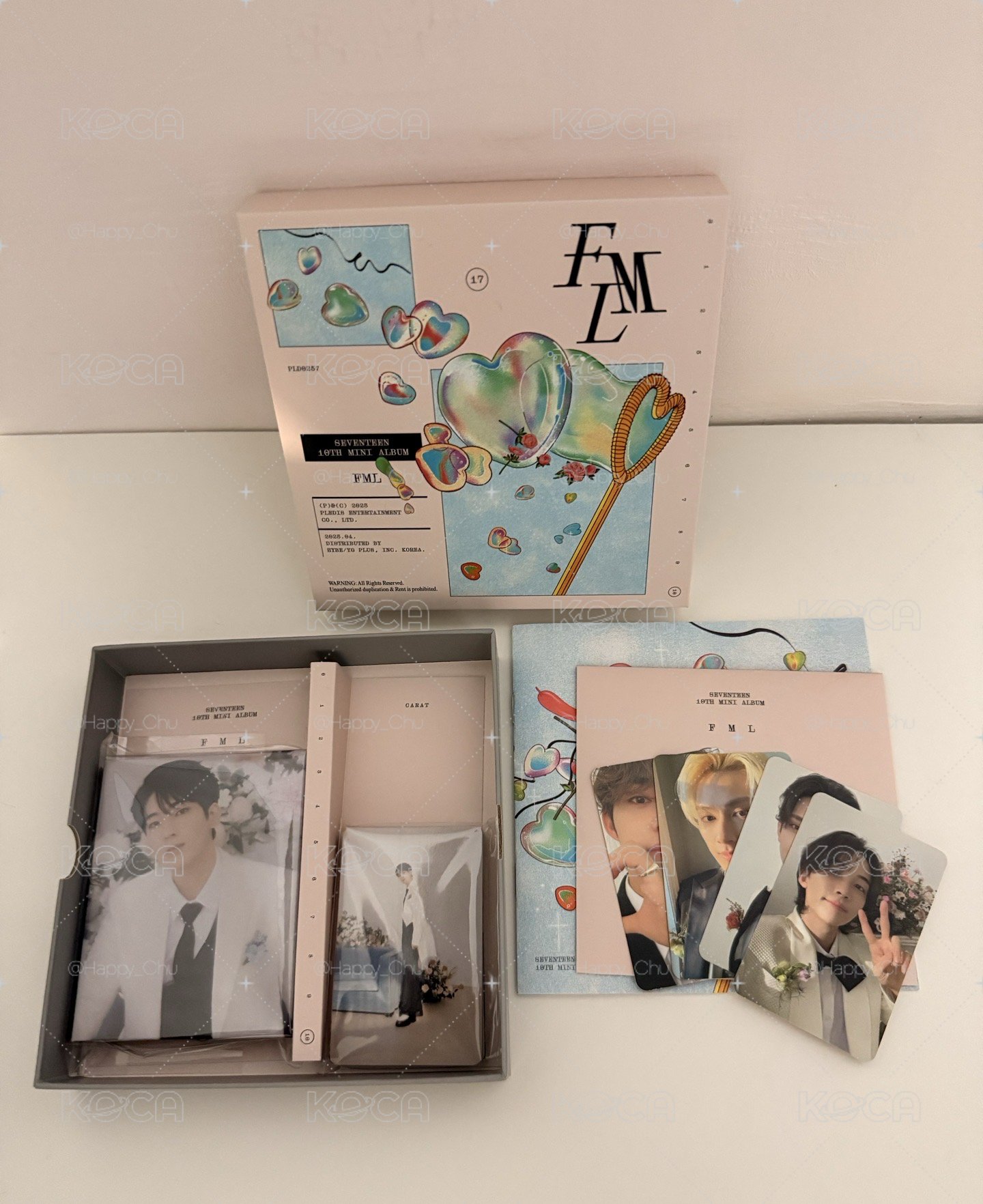 SEVENTEEN 10TH MINI ALBUM ‘FML’ 克拉盤