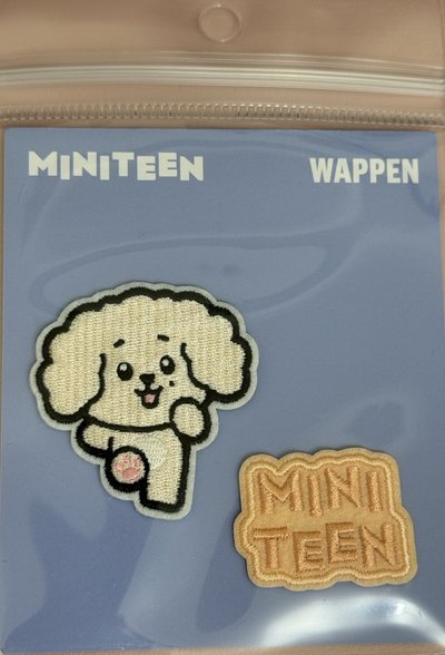 MINITEEN Doa 刺繡別針襟章（碩）