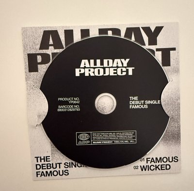ALLDAY PROJECT  ‘THE DEBUT SINGLE FAMOUS’ 