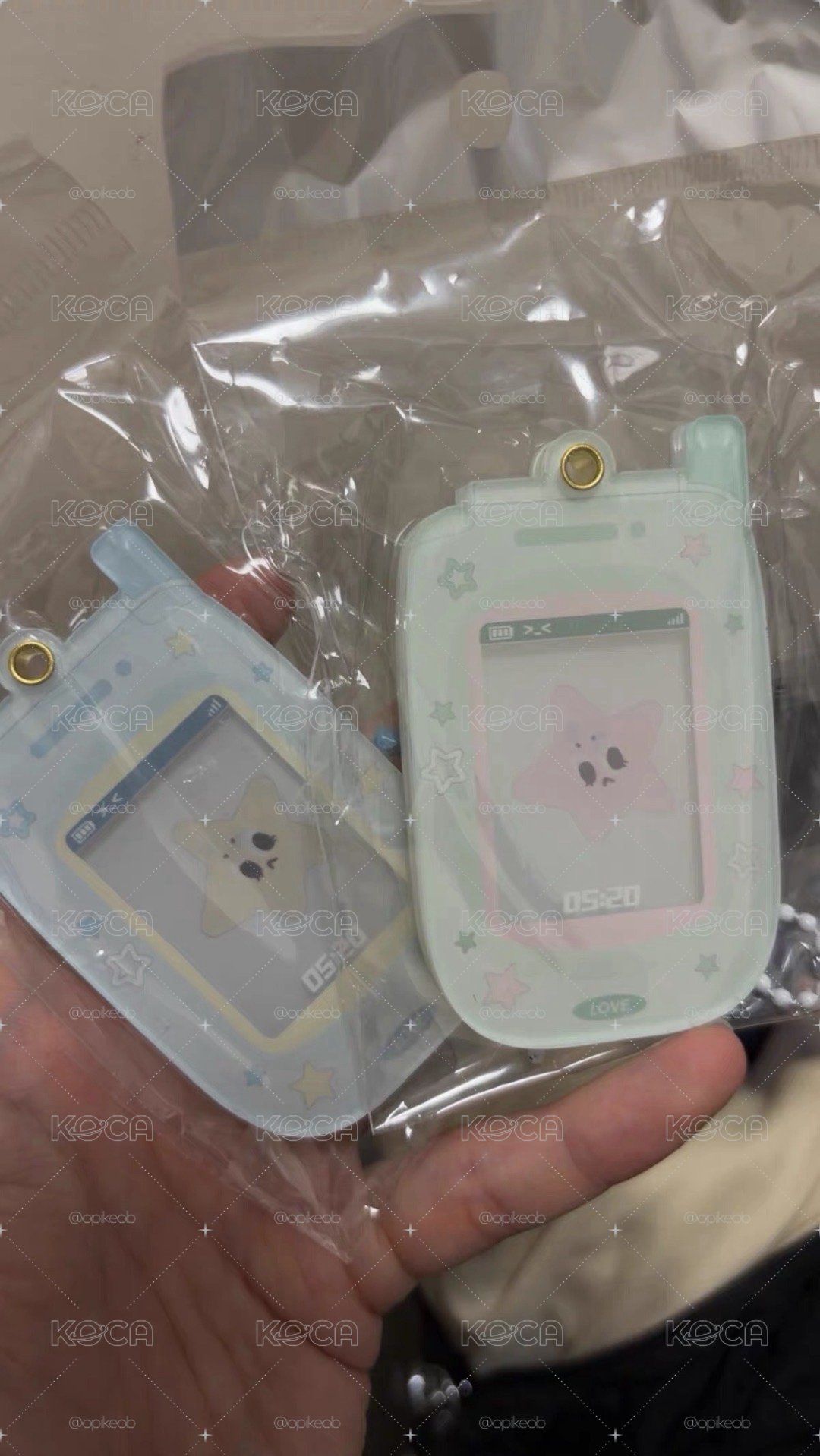 藍色證件照卡套