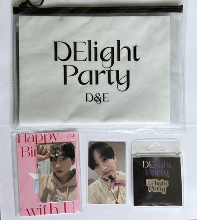 赫宰 DElight party周邊、生日卡