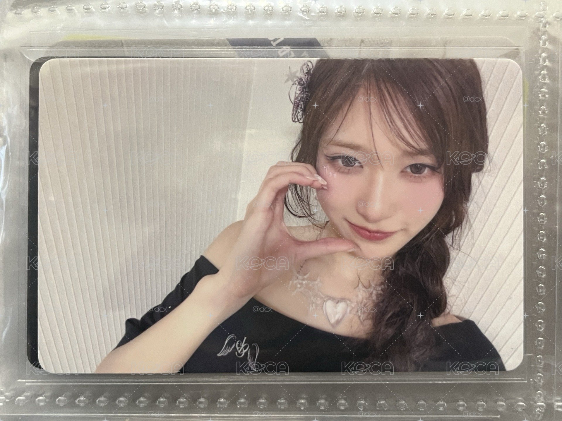 IVE 李瑞 Leeseo LUCID DREAM 0624 東京限定入場卡 橫版麻花辮臉頰比心瑞