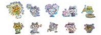 FIM'S SECRET LAB 貼紙 BIG STICKER SET