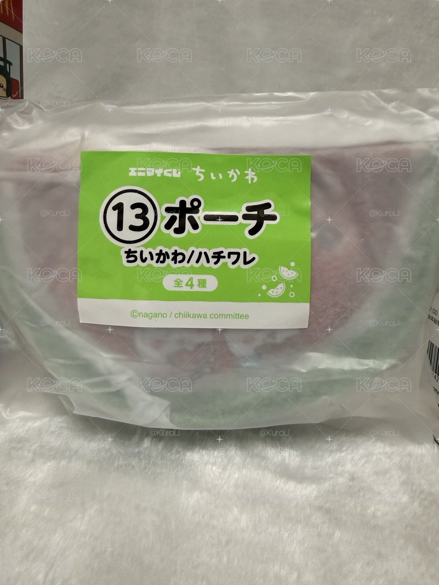 吉伊卡哇小盤 • 日版烏薩奇風鈴、日版吉伊&小八西瓜收納包、國際版麥當勞聯名．吉伊、海獺師傅、栗子饅頭