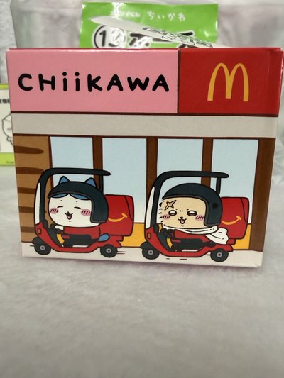 吉伊卡哇小盤 • 日版烏薩奇風鈴、日版吉伊&小八西瓜收納包、國際版麥當勞聯名．吉伊、海獺師傅、栗子饅頭