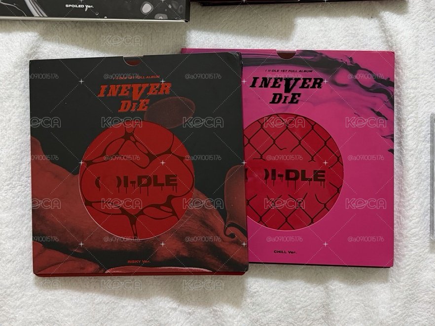 i-dle 正規一 紅版粉版空專 🈚️CD