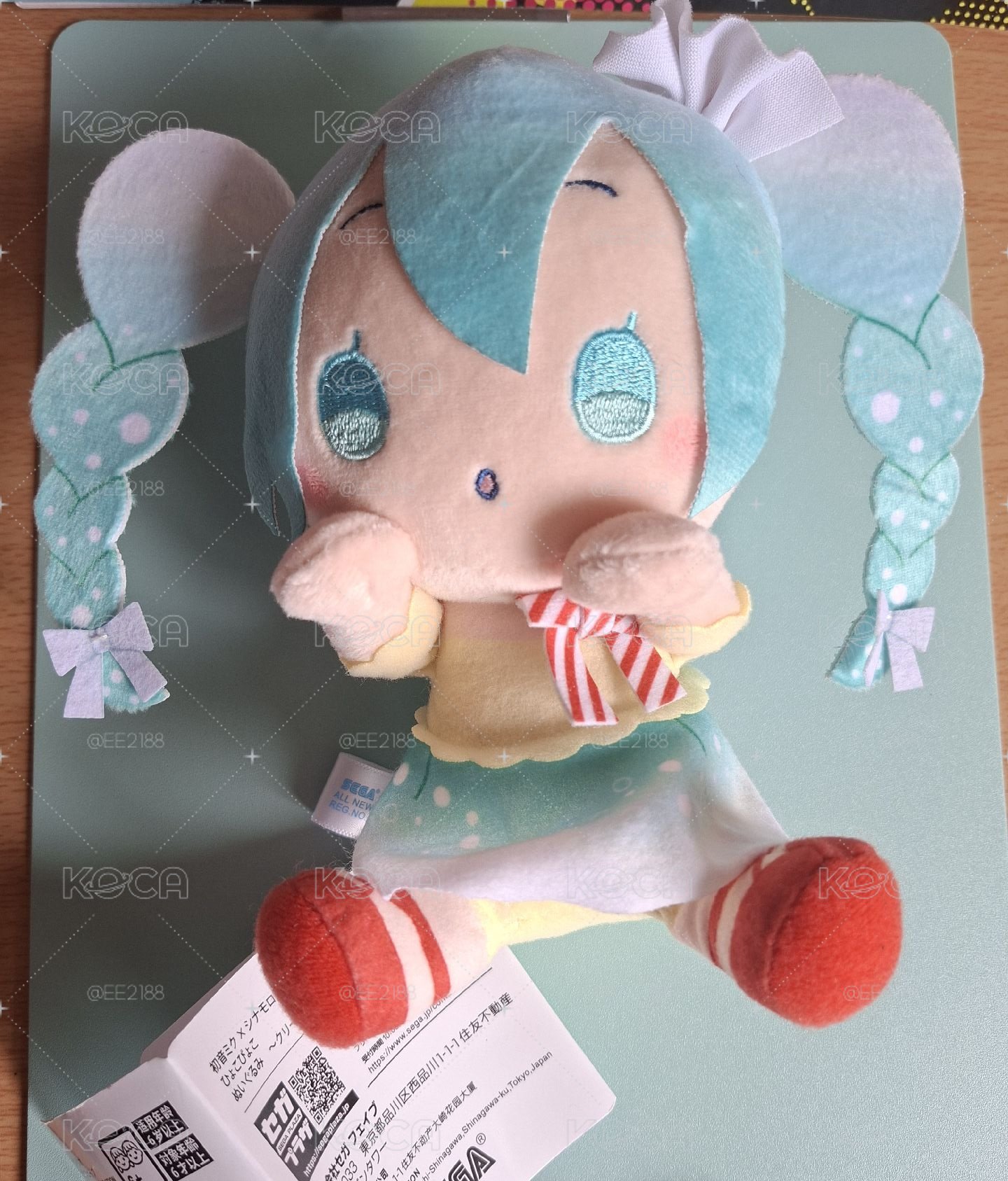 【初音未來 × 大耳狗】奶油蘇打娃娃 🗾日本帶回.日本國內限定品🗾