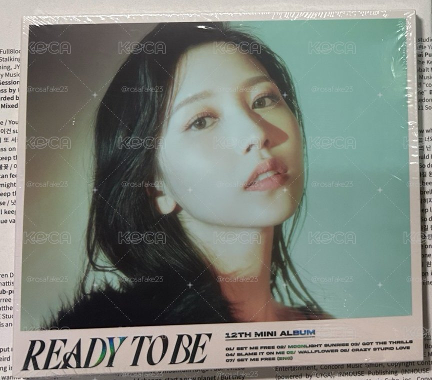 TWICE RTB南單封未拆