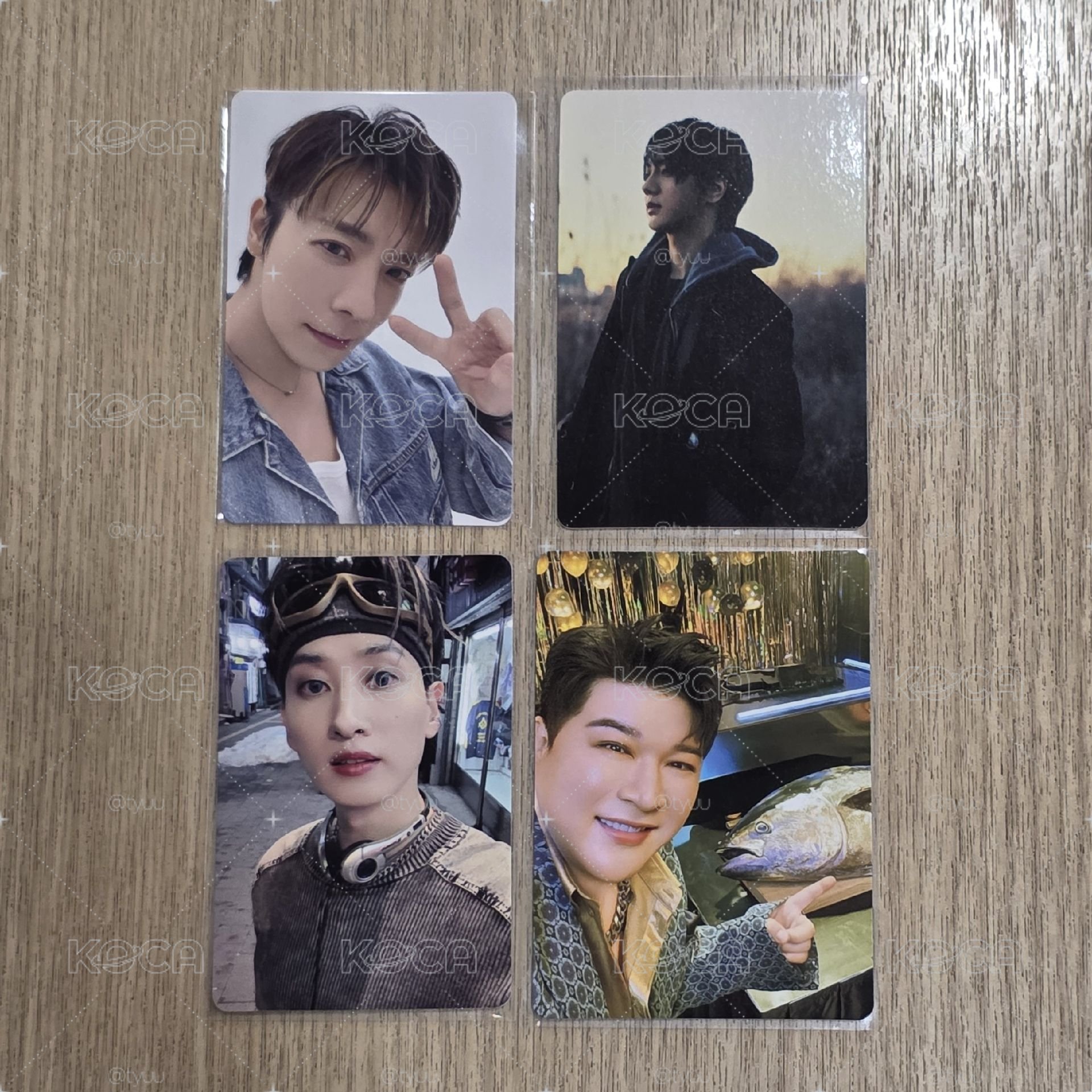 SJ SS10周邊卡 小熊餅乾卡 雲日專 塔店特典 L.S.S日巡周邊滿額卡 