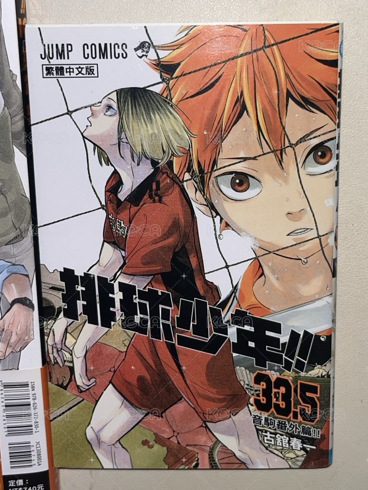 漫畫33.5 書籍