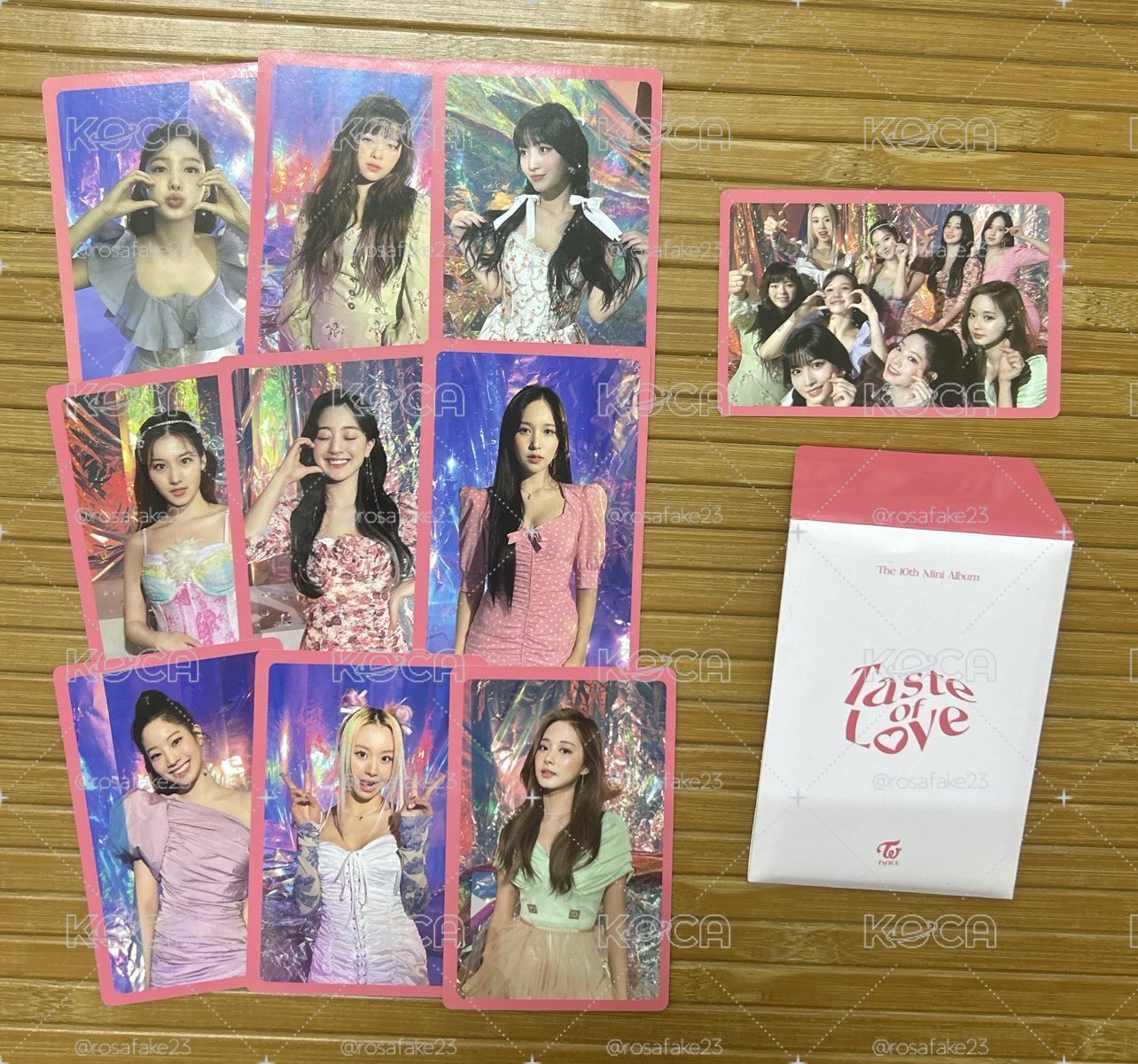 TWICE 預售禮