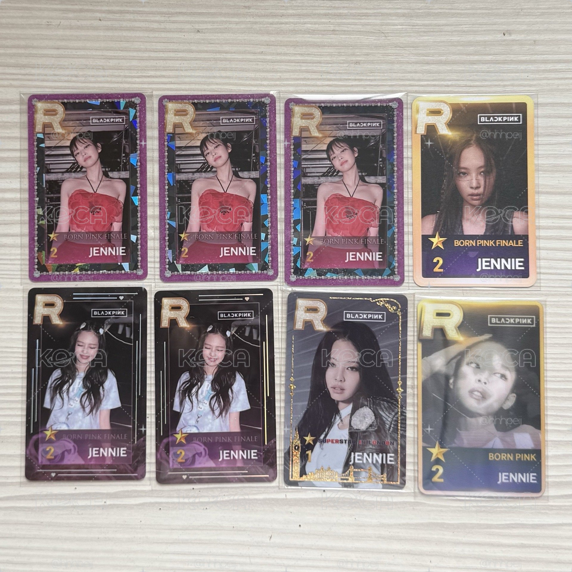 [BP] Jennie 遊戲卡