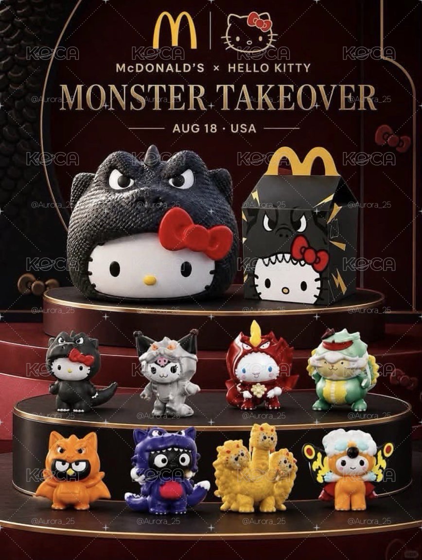 美國麥當勞限定⭐️McDonald x Hello Kitty