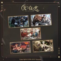 困獸之吻 壓克力色紙