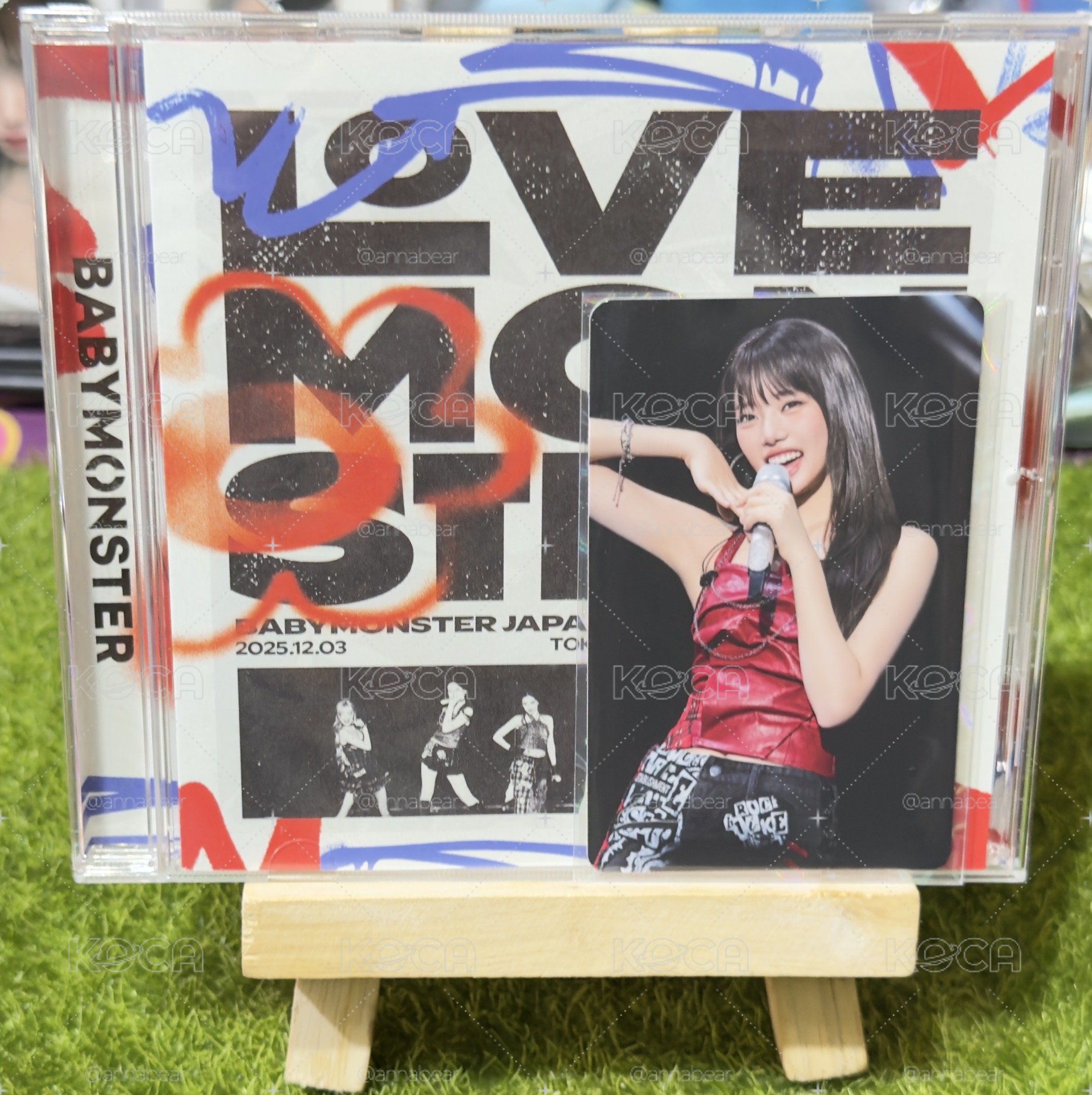 亞洲FC Love MON STERS 演唱會CD 通常盤含茶卡