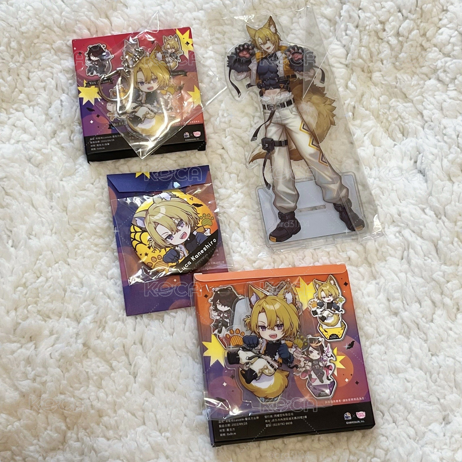 luca&ike&mysta kirabase聯名