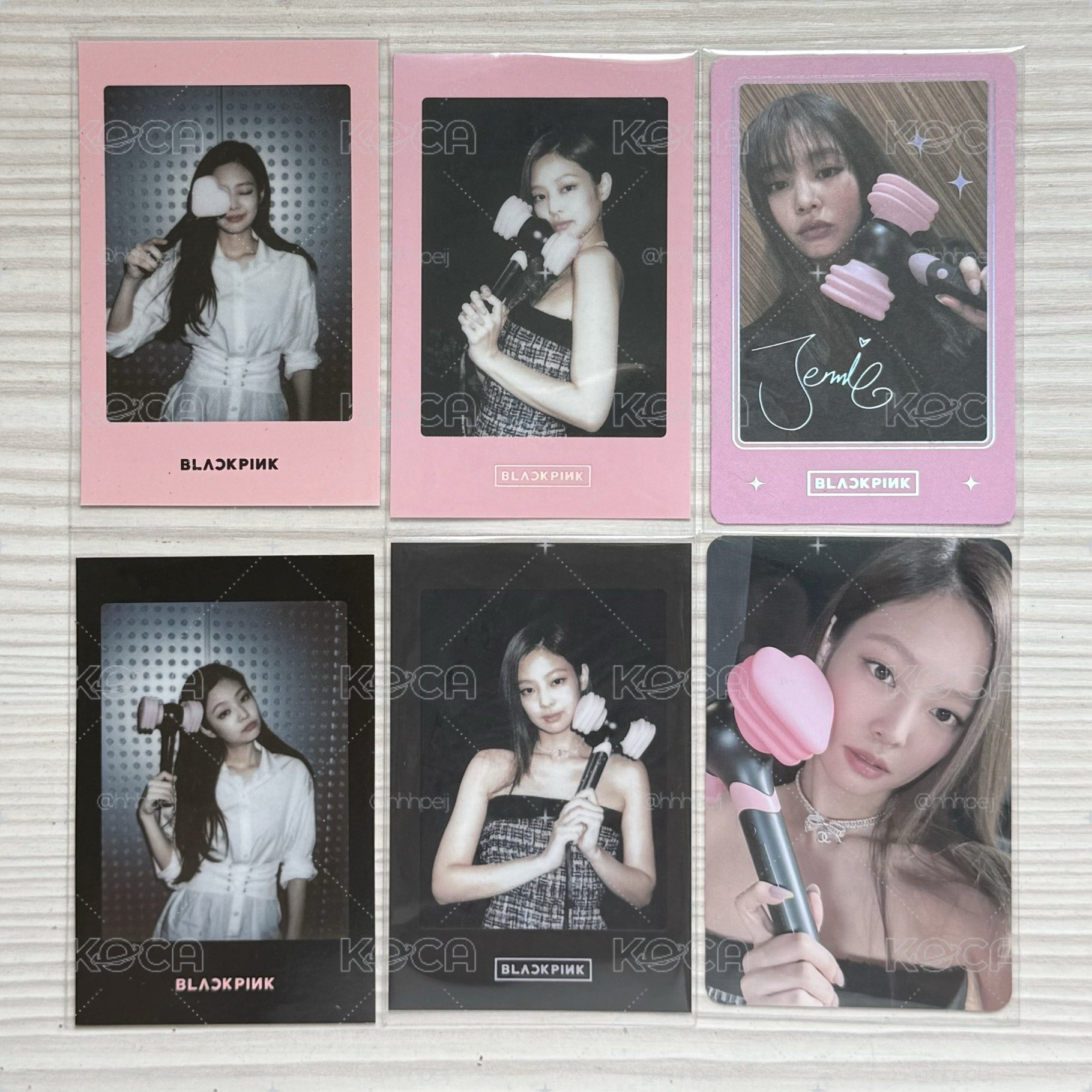 [BP] Jennie手燈卡四代同堂不拆