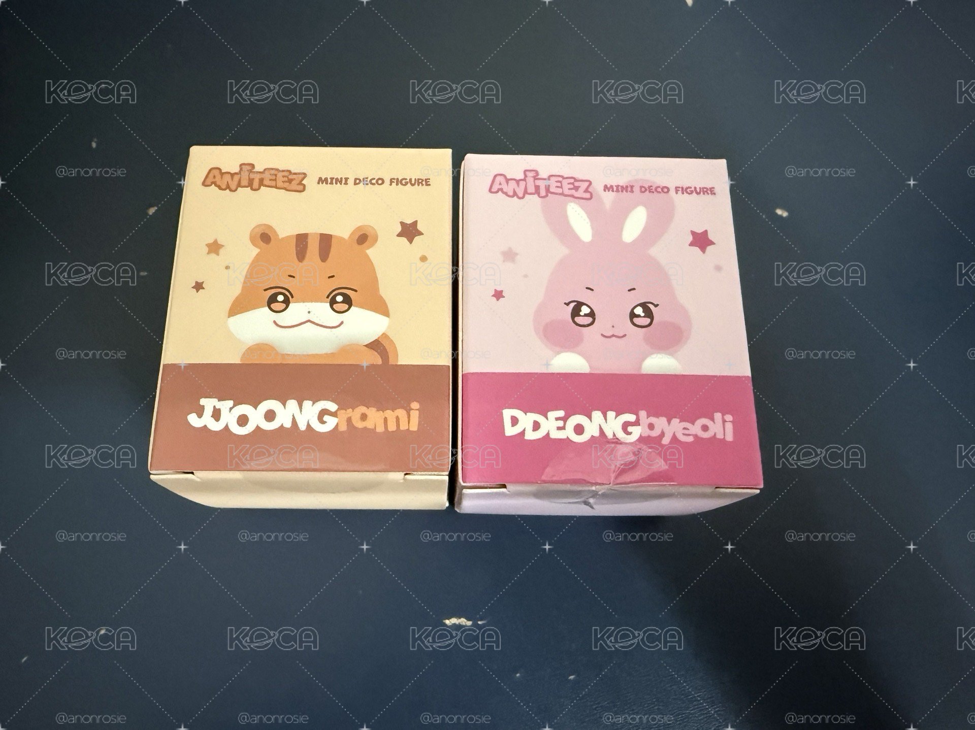 ATEEZ aniteez in color 周邊 螢幕公仔 mini deco figure 弘中 星化 全新 